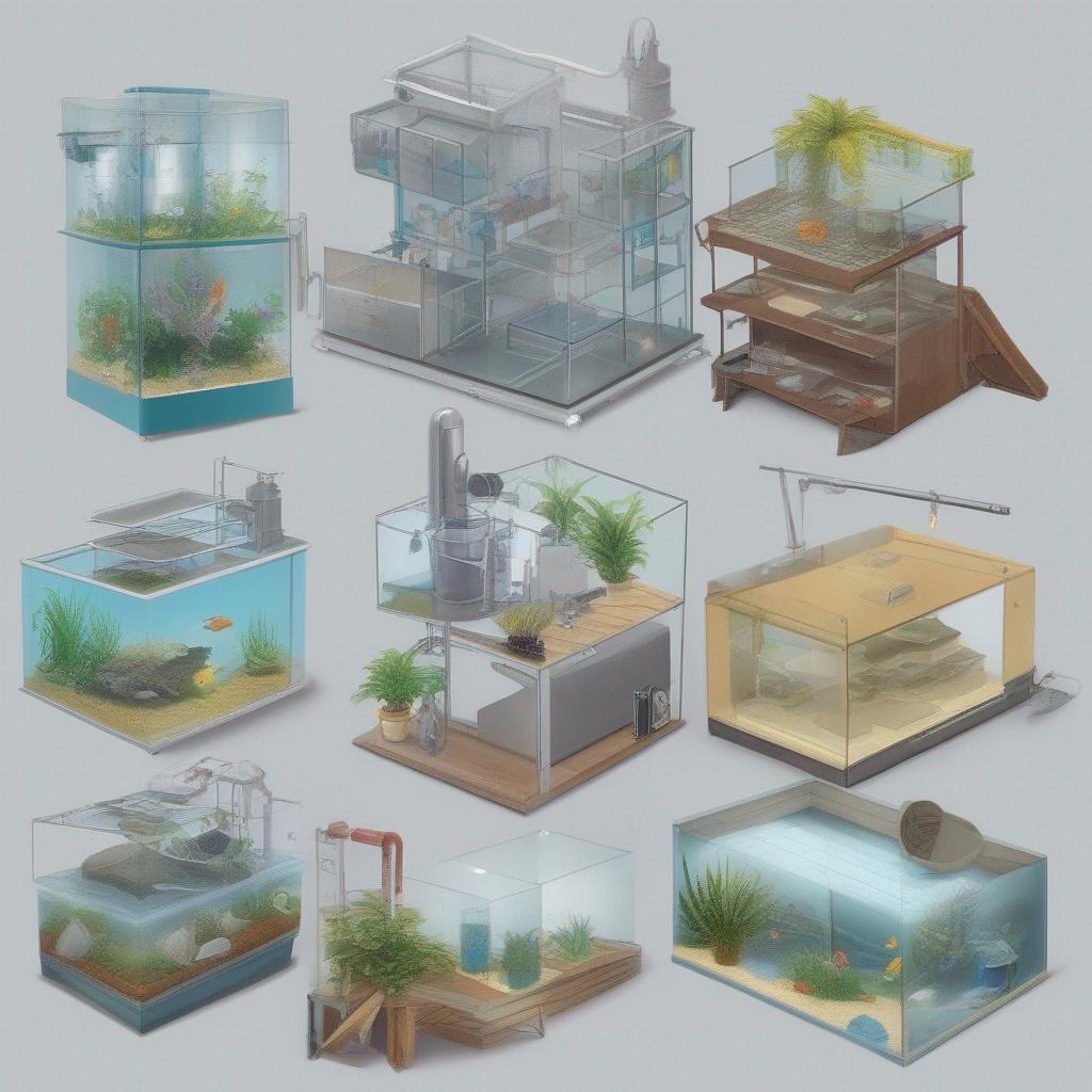 Equipamentos de aquário